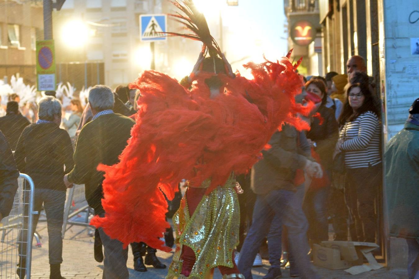 Don Carnal no puede con la lluvia