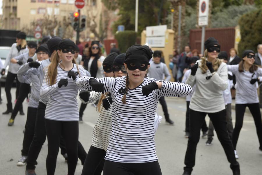 Las calles de Vistalegre se llenaron de diversión.
