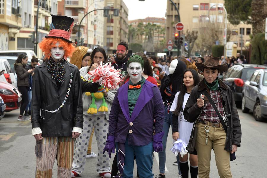 Las calles de Vistalegre se llenaron de diversión.