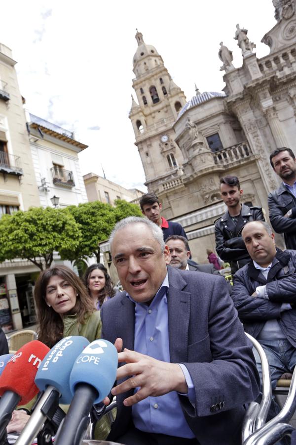 Acto de presentación del equipo de Patxi López en la Región de Murcia