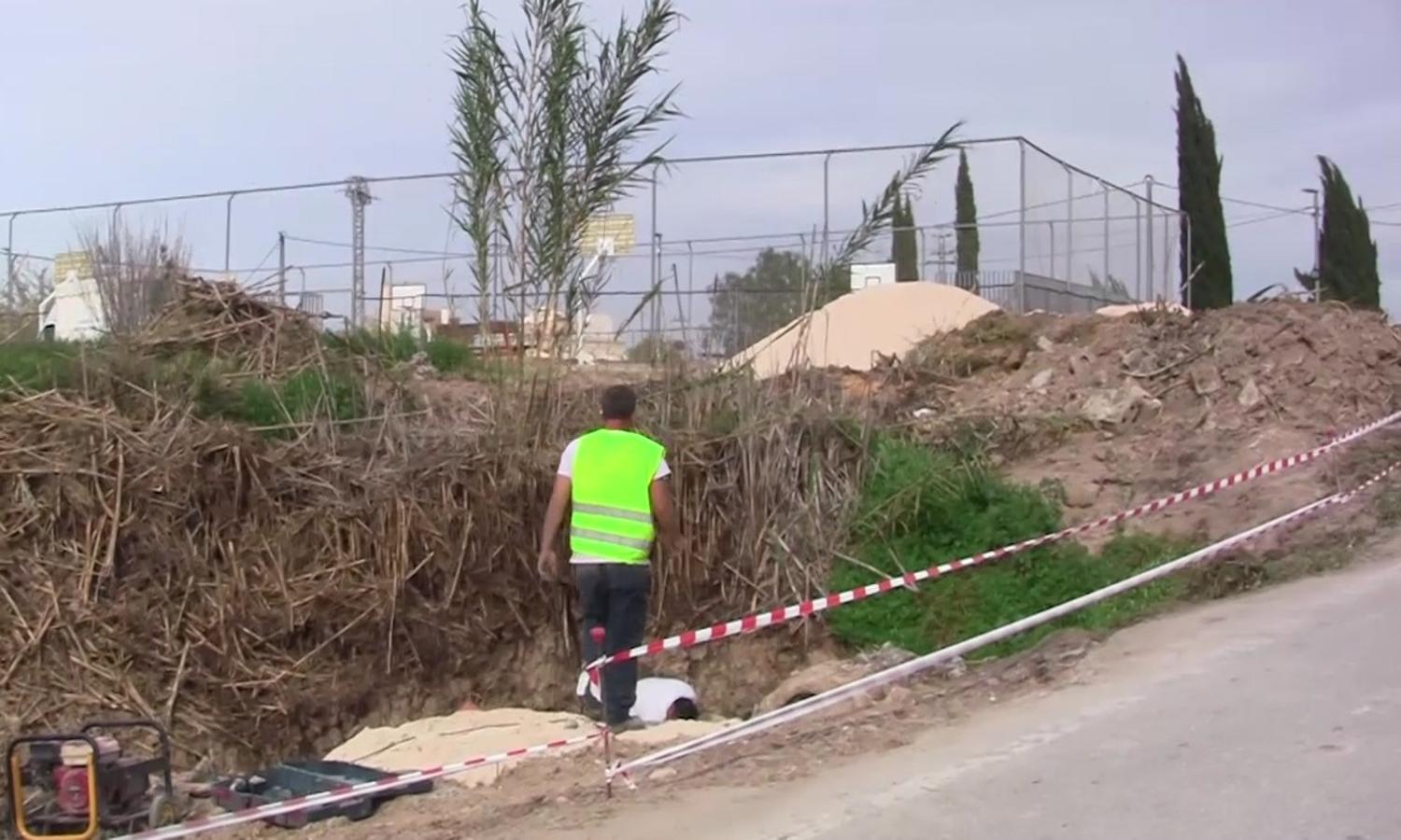 Ramal de la acequia Benavía en La Raya.