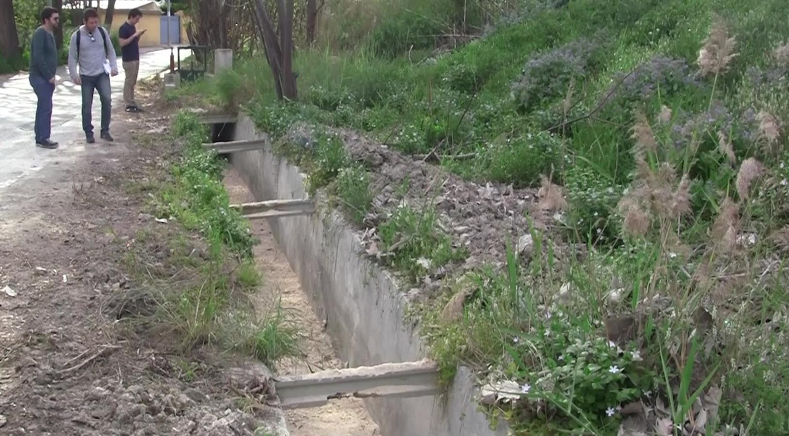 Ramal de la acequia Benavía en La Raya.