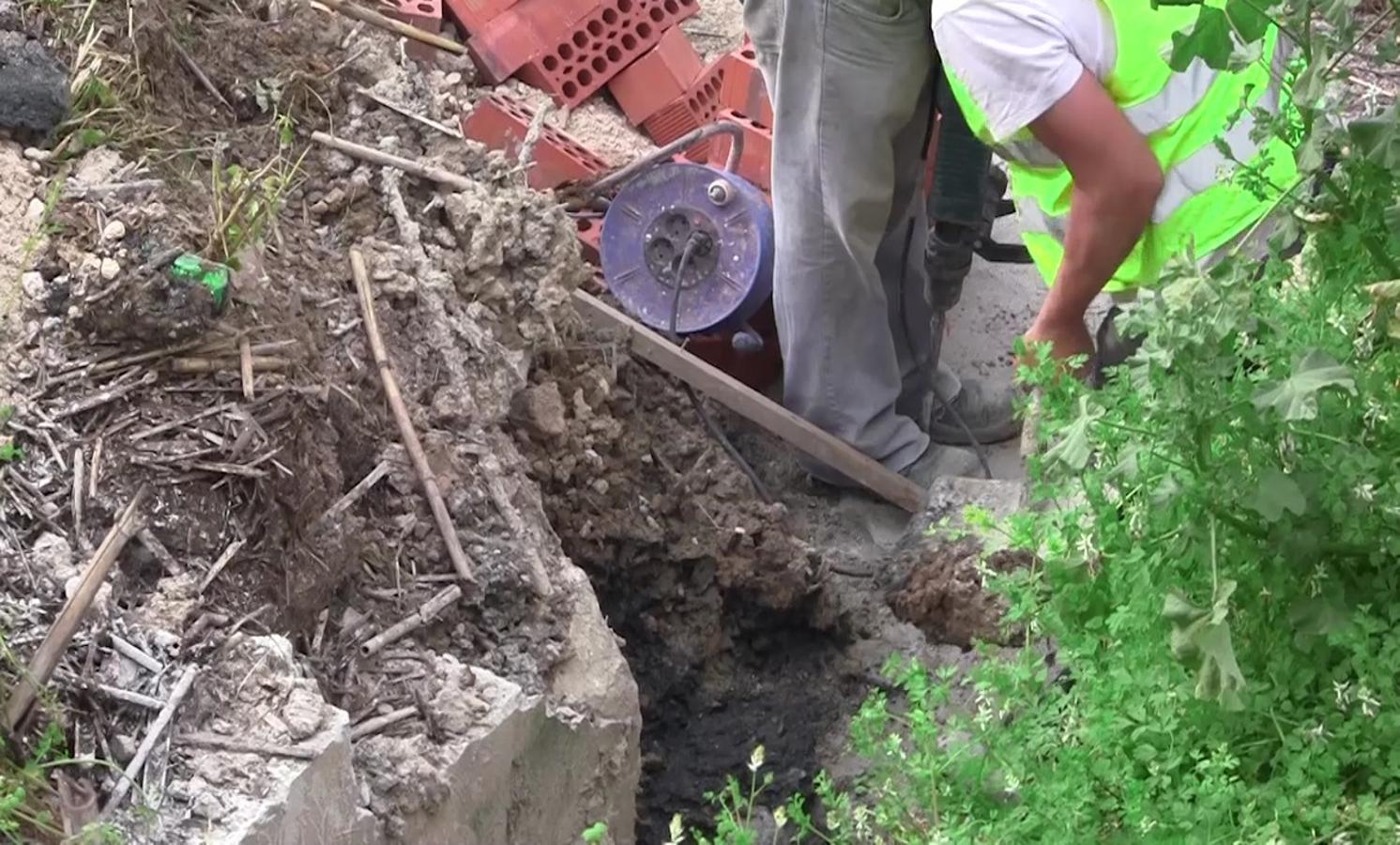 Ramal de la acequia Benavía en La Raya.