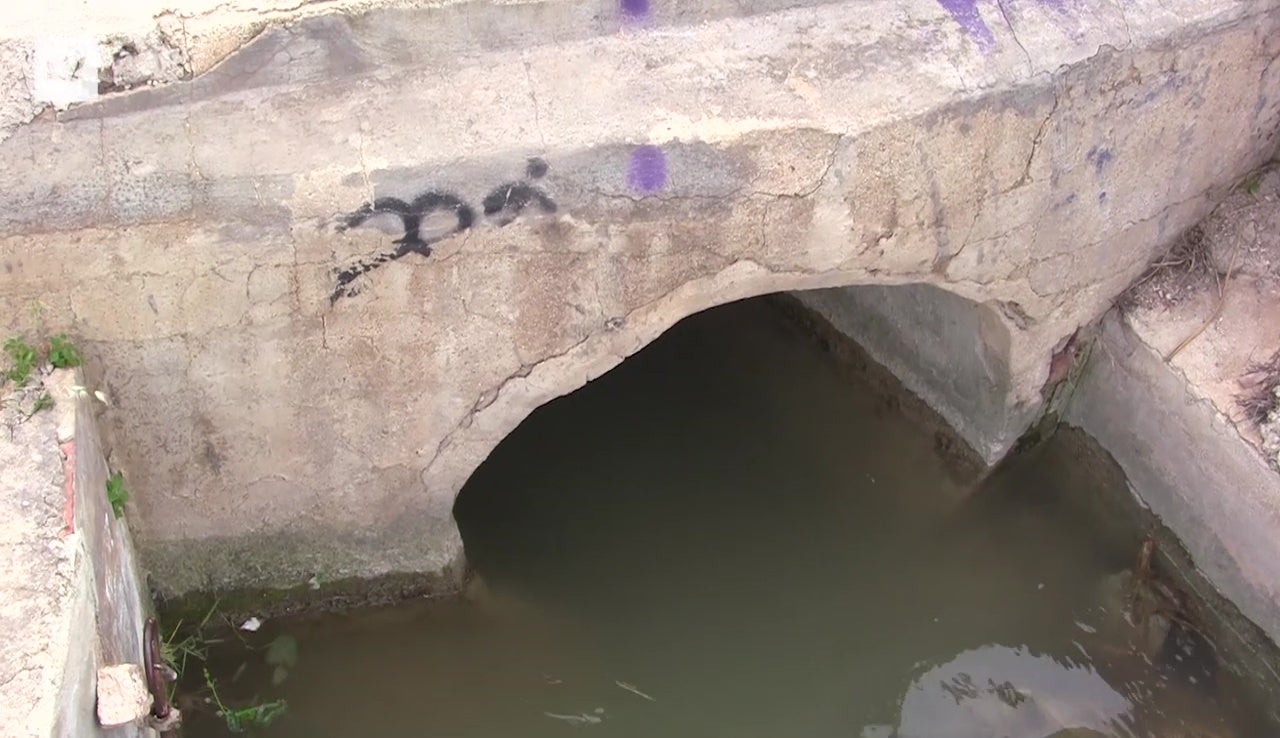 Acequia de Alfatego, en la pedanía murciana de Guadalupe