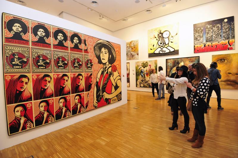 El arte del grafiti se expone en Murcia