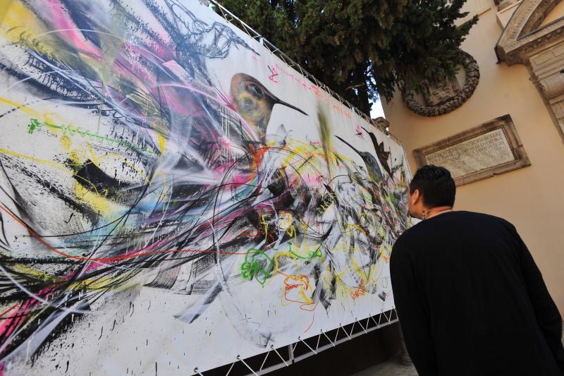 El arte del grafiti se expone en Murcia