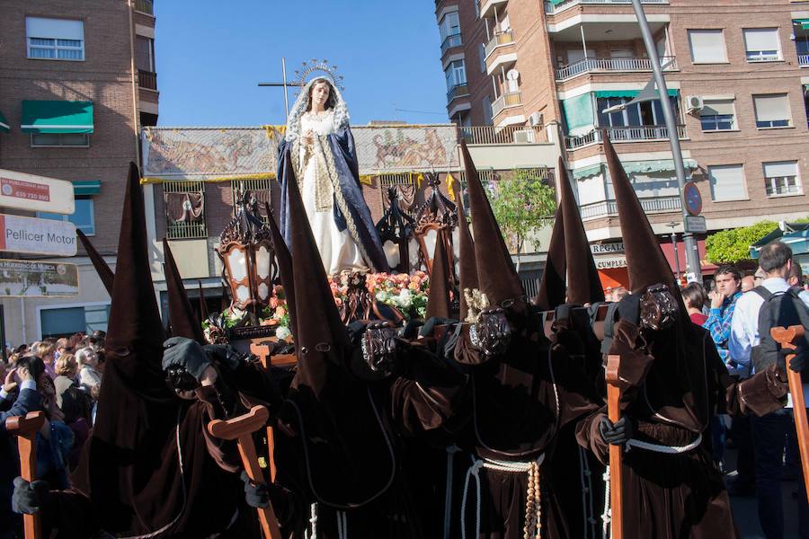 Sábado de Pasión en Murcia: Procesión de la Fe