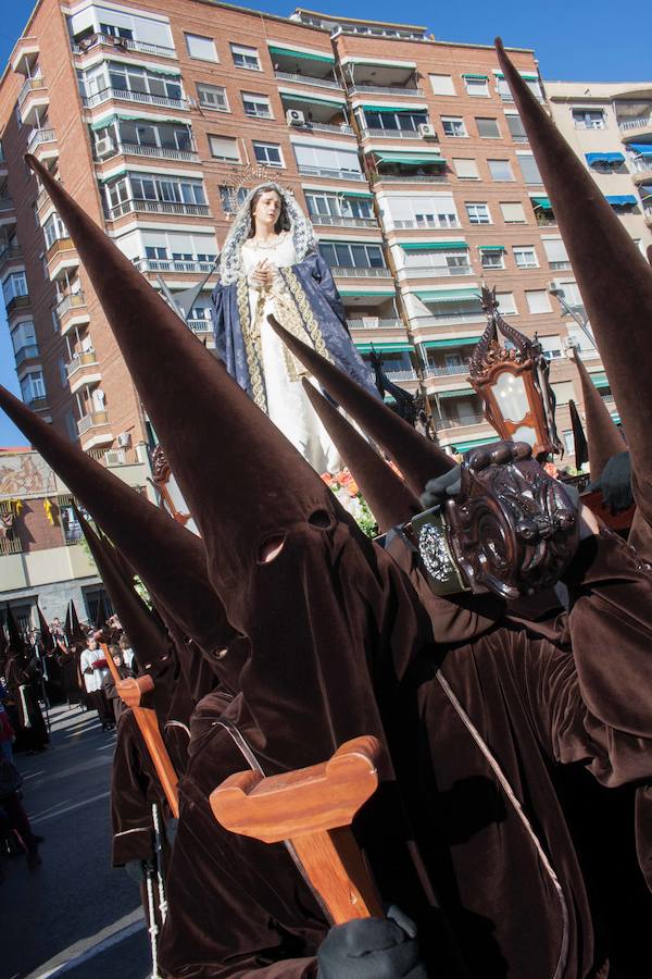 Sábado de Pasión en Murcia: Procesión de la Fe