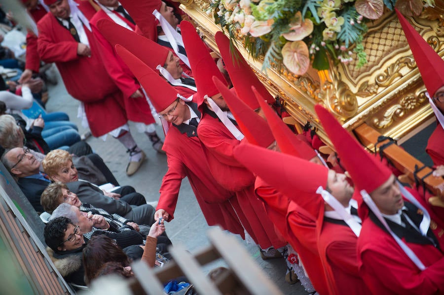 Sabado de Pasión en Murcia: Procesión de la Caridad