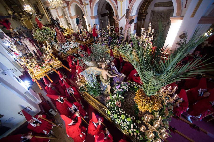 Sabado de Pasión en Murcia: Procesión de la Caridad