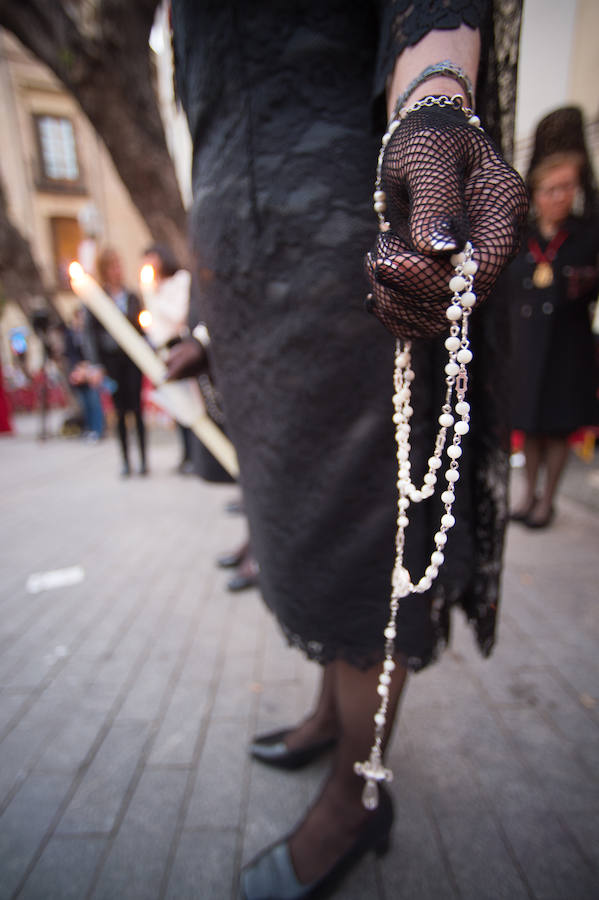 Sabado de Pasión en Murcia: Procesión de la Caridad