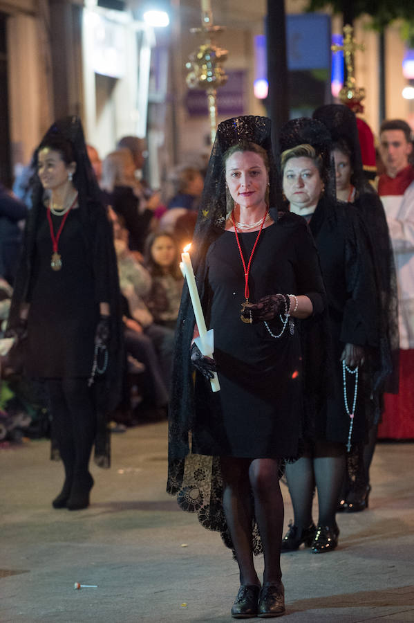 Sabado de Pasión en Murcia: Procesión de la Caridad