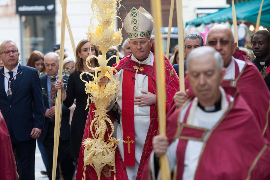 Domingo de Ramos en Murcia: Bendición de las palmas