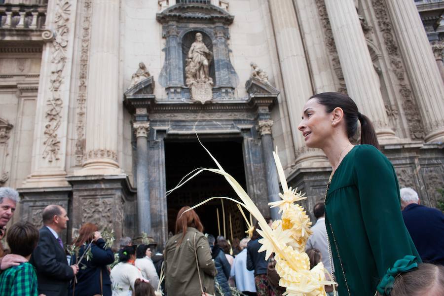 Domingo de Ramos en Murcia: Bendición de las palmas