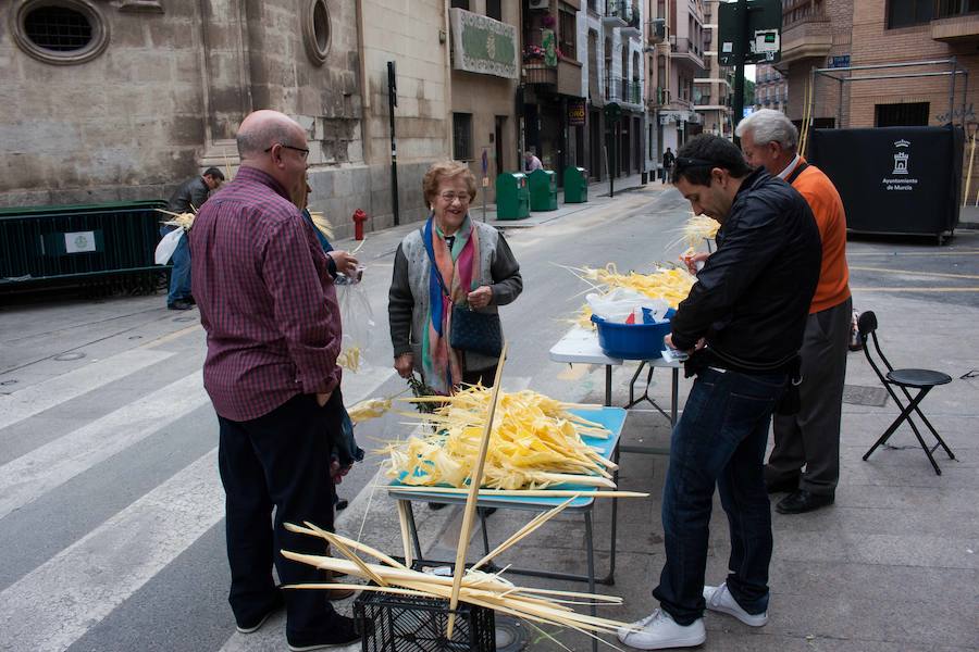 Domingo de Ramos en Murcia: Bendición de las palmas