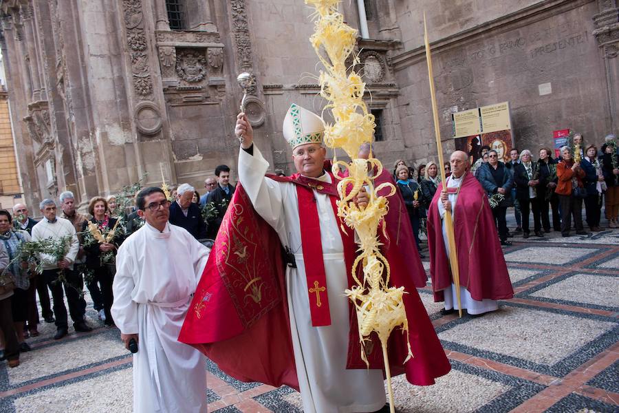 Domingo de Ramos en Murcia: Bendición de las palmas