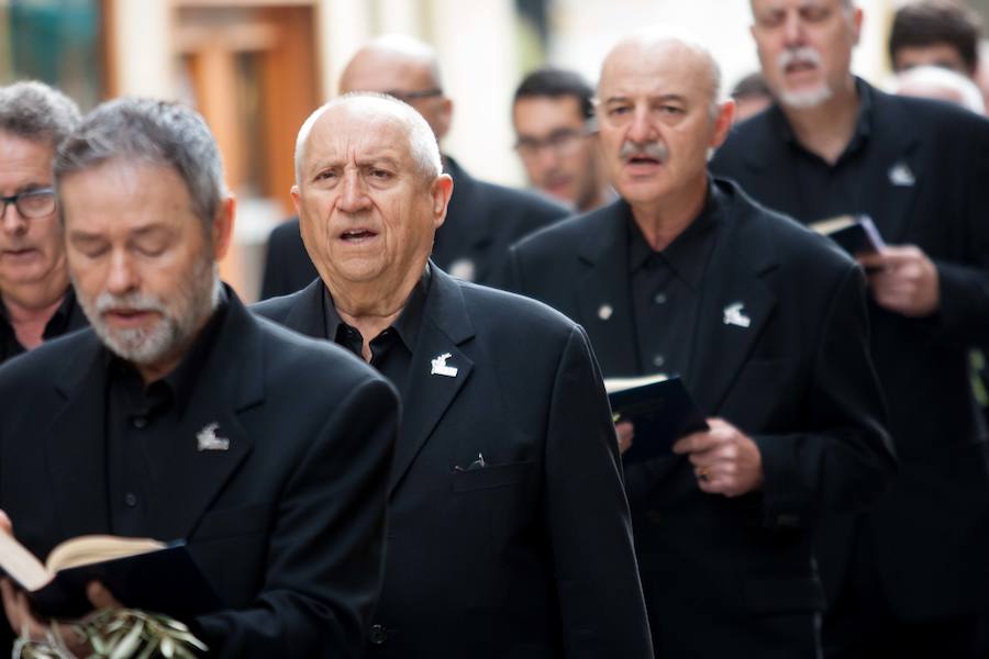 Domingo de Ramos en Murcia: Bendición de las palmas