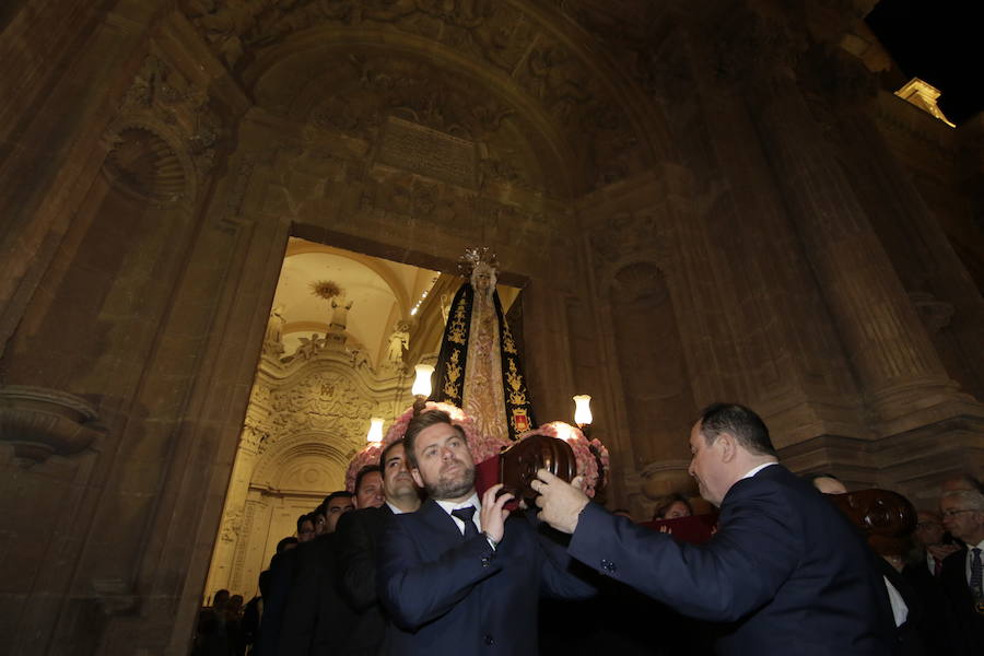Sábado de Pasión en Lorca: Procesión de la Soledad