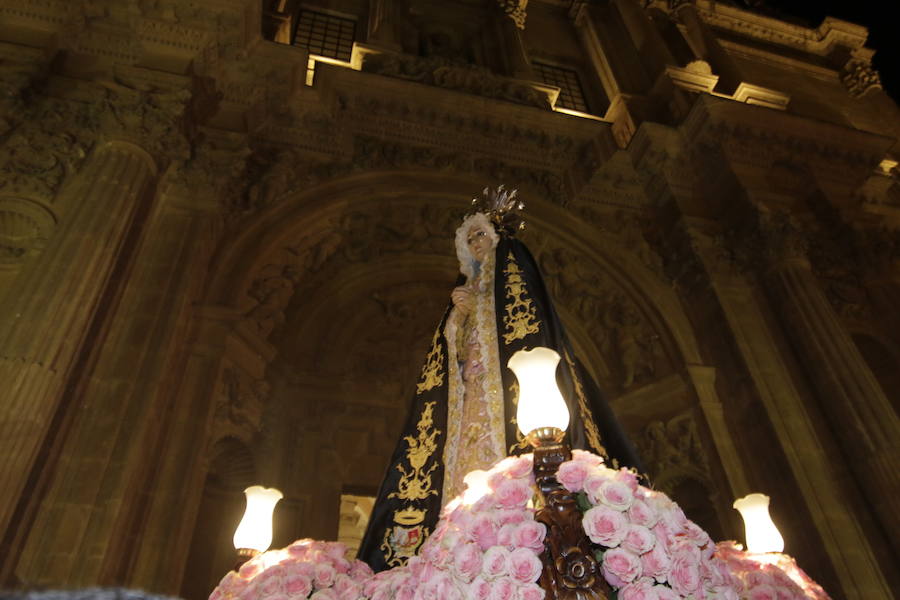 Sábado de Pasión en Lorca: Procesión de la Soledad