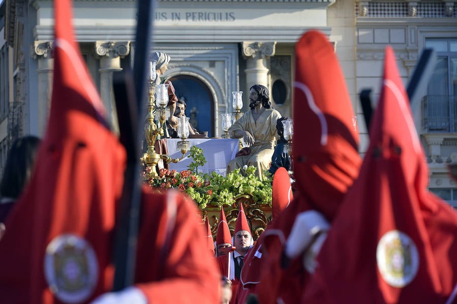 Miércoles Santo en Murcia: La procesión de los &#039;coloraos&#039;