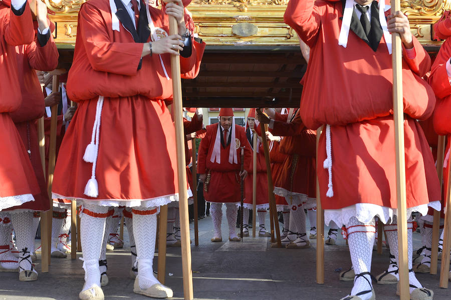 Miércoles Santo en Murcia: La procesión de los &#039;coloraos&#039;