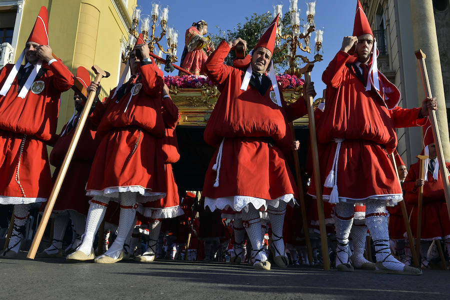 Miércoles Santo en Murcia: La procesión de los &#039;coloraos&#039;