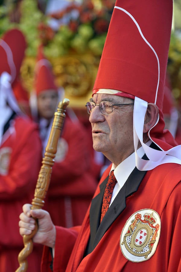 Miércoles Santo en Murcia: La procesión de los &#039;coloraos&#039;