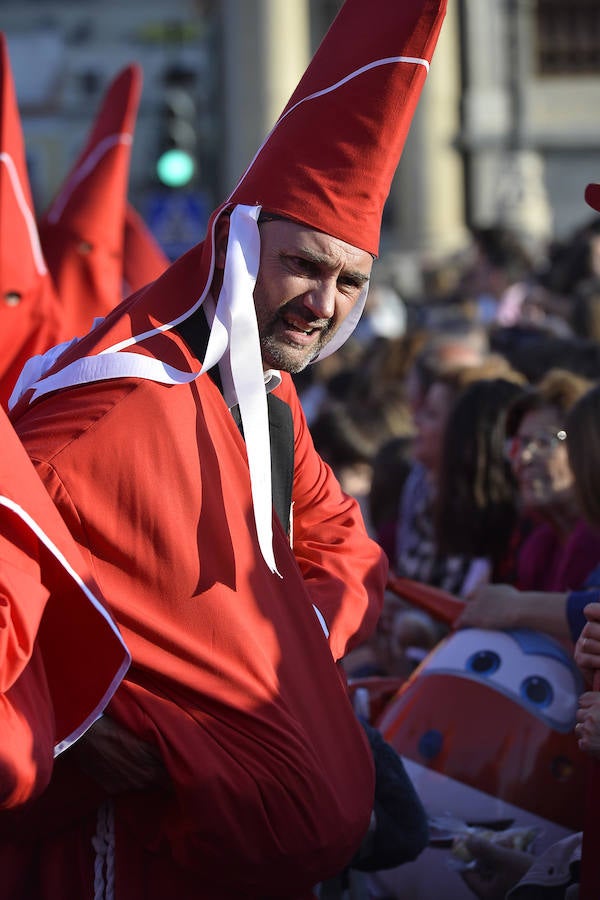 Miércoles Santo en Murcia: La procesión de los &#039;coloraos&#039;