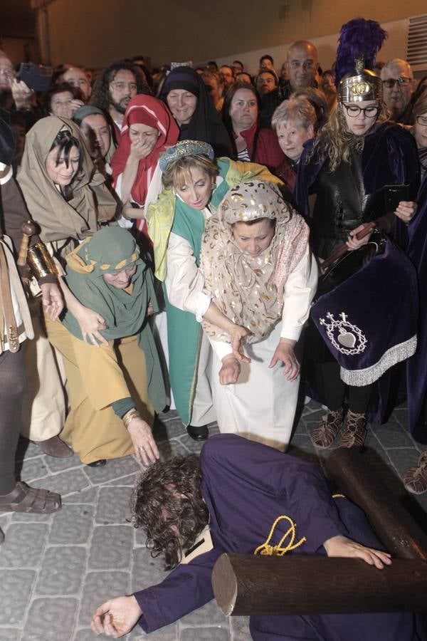 Vía Crucis viviente en Lorca