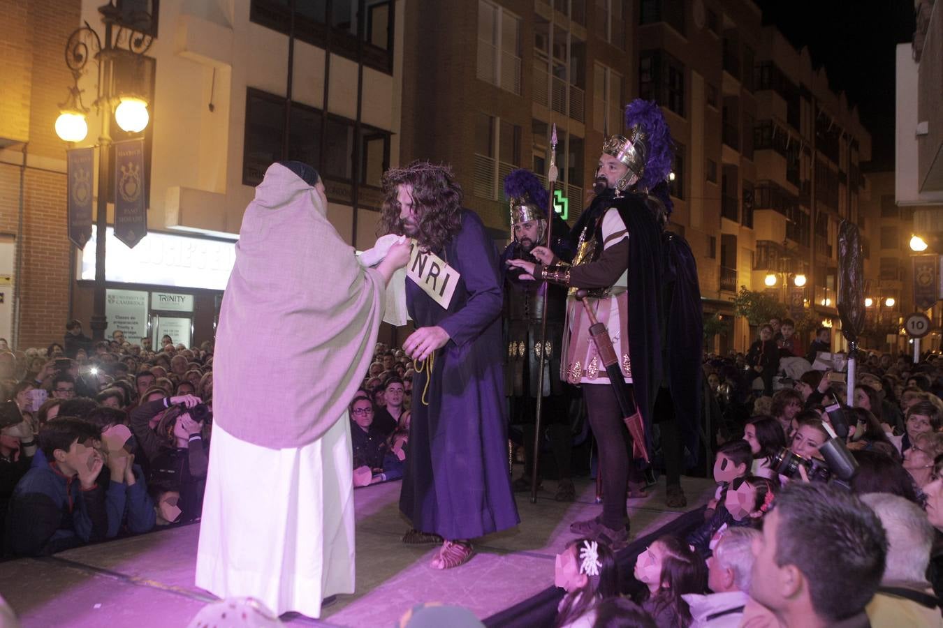 Vía Crucis viviente en Lorca