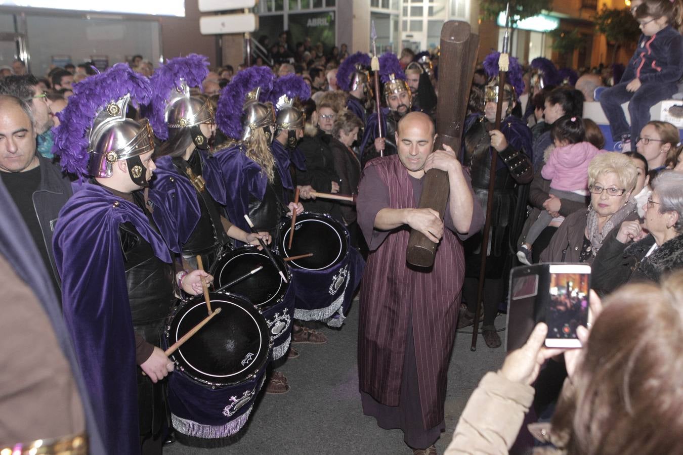 Vía Crucis viviente en Lorca