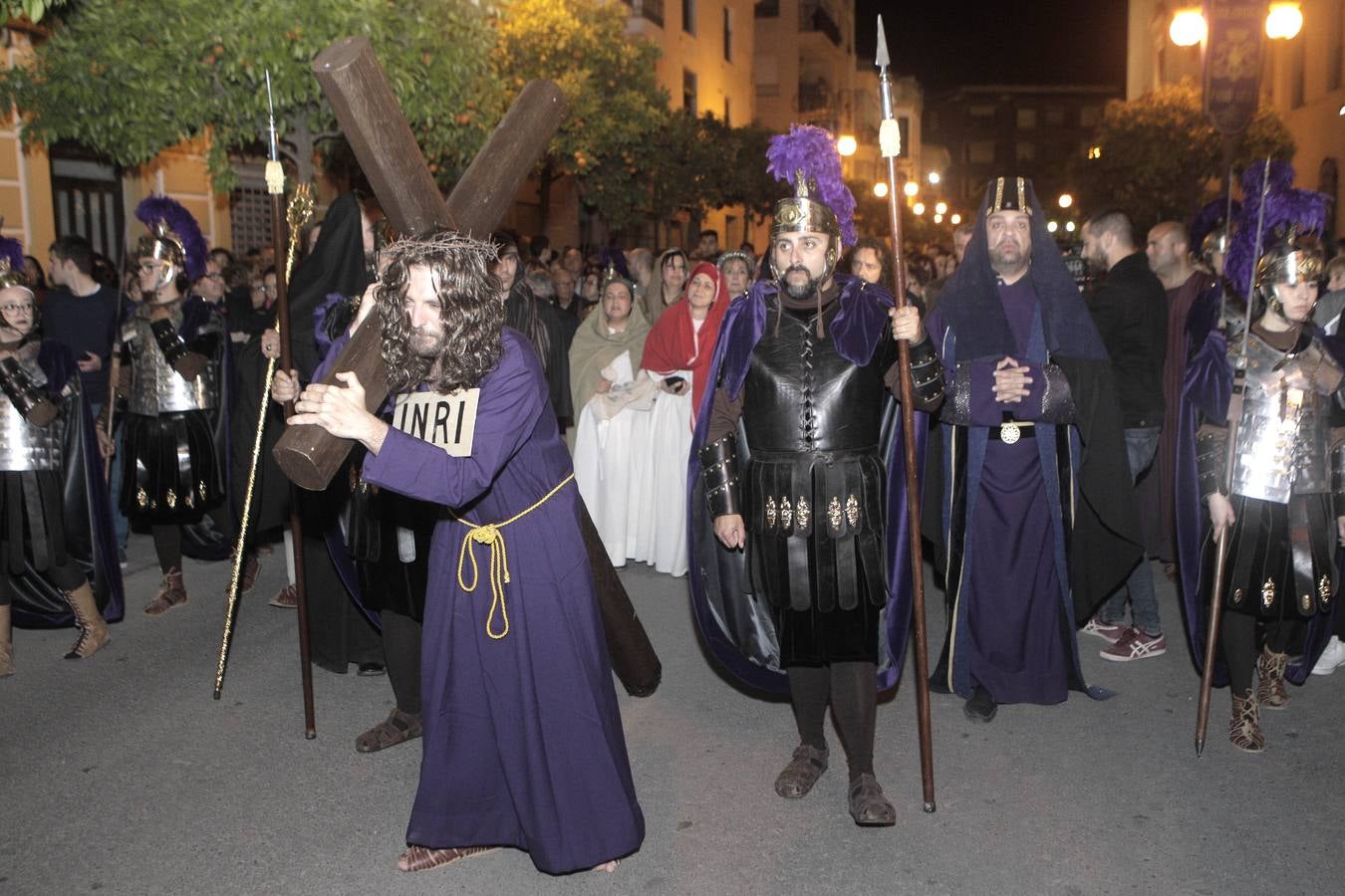 Vía Crucis viviente en Lorca