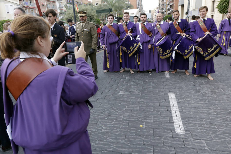 Desembarco de túnicas moradas