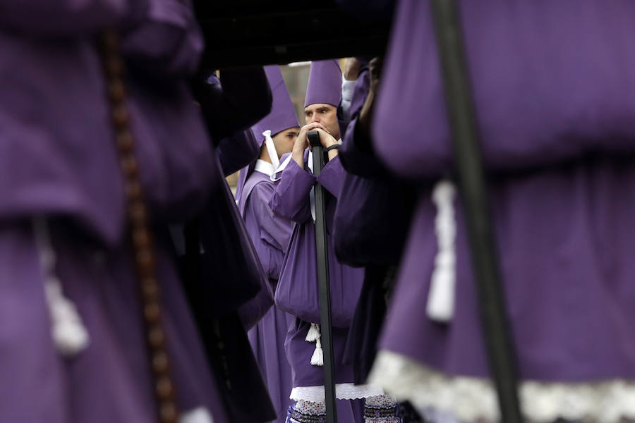 Desembarco de túnicas moradas