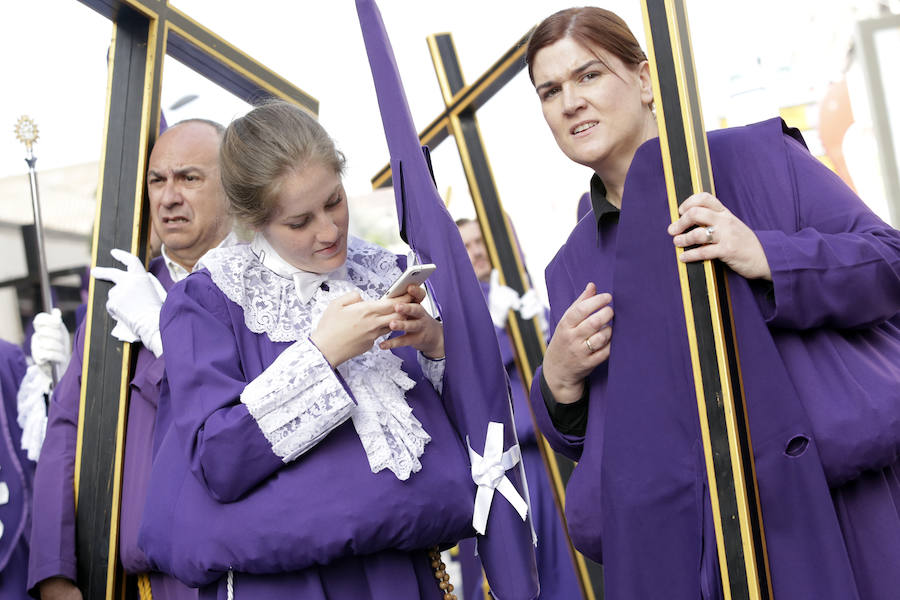 Desembarco de túnicas moradas