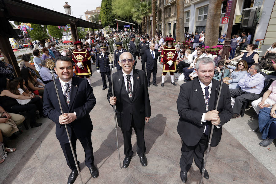 Desembarco de túnicas moradas