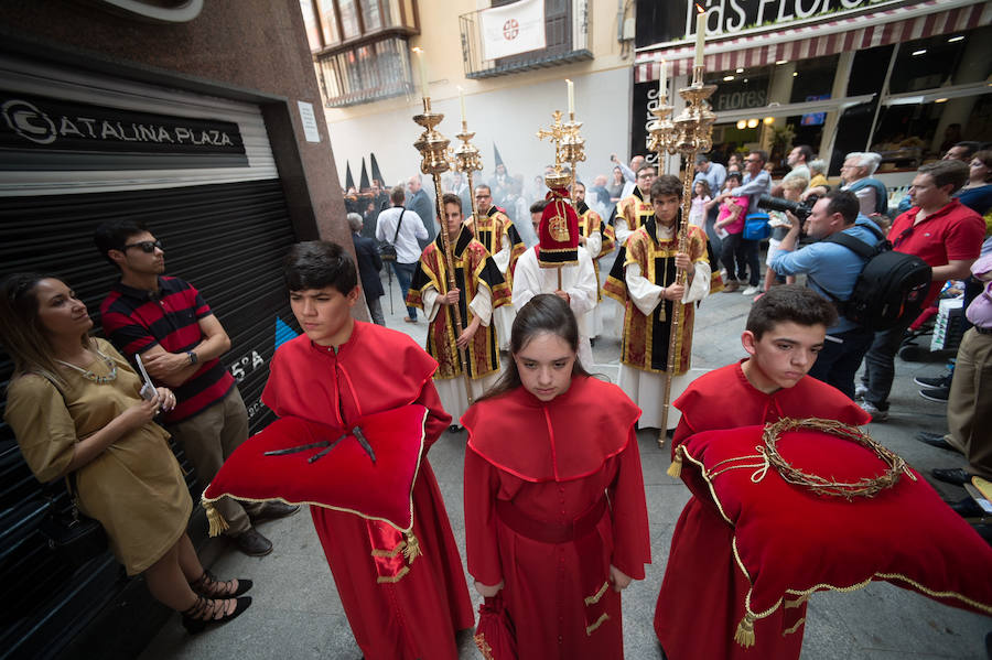 Nuestra Señora del Rosario emociona en las calles de Murcia