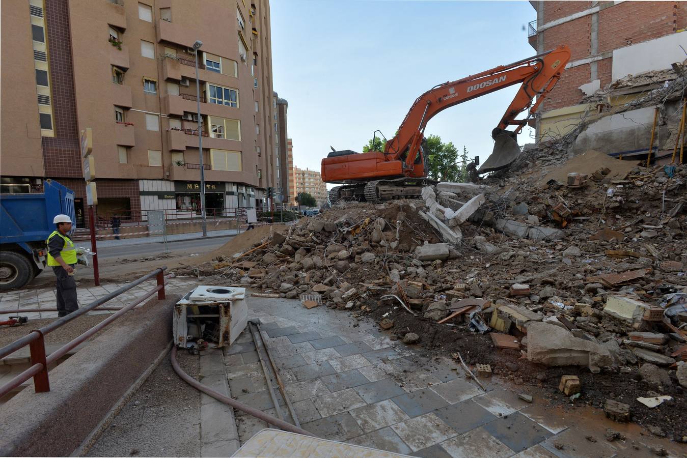 La penúltima demolición del terremoto del terremoto de Lorca