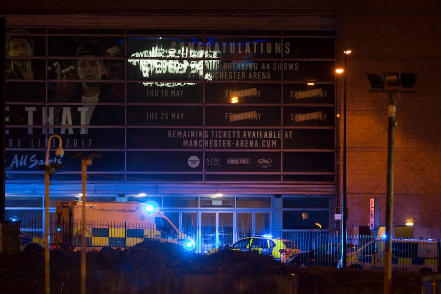 Varios muertos durante el concierto de Ariana Grande en Mánchester