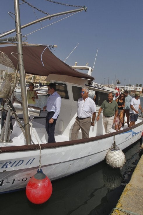 Embarcación 'Astrid Segundo', en Cabo de Palos.