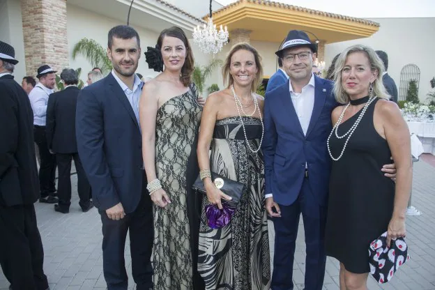 Samuel Gómez Rey, Rosa Varela, Mar Martínez, Eduardo Truque y Pilar Hernández.