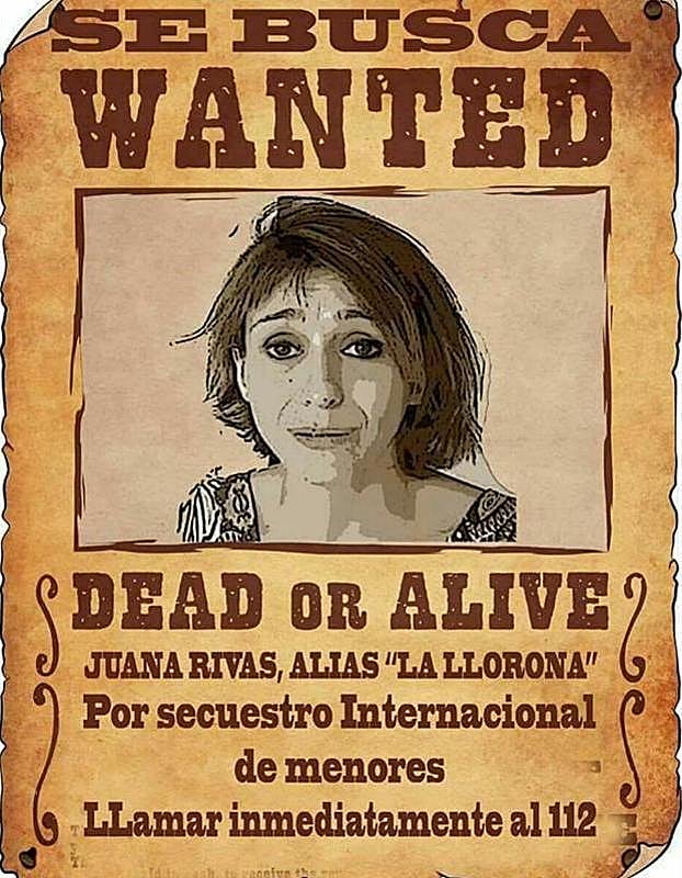 Denuncian la aparición de carteles ofensivos contra Juana Rivas