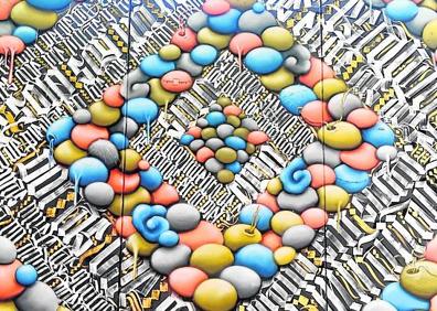 Imagen secundaria 1 - Un &#039;córner&#039; del arte urbano en el barrio de San Antón