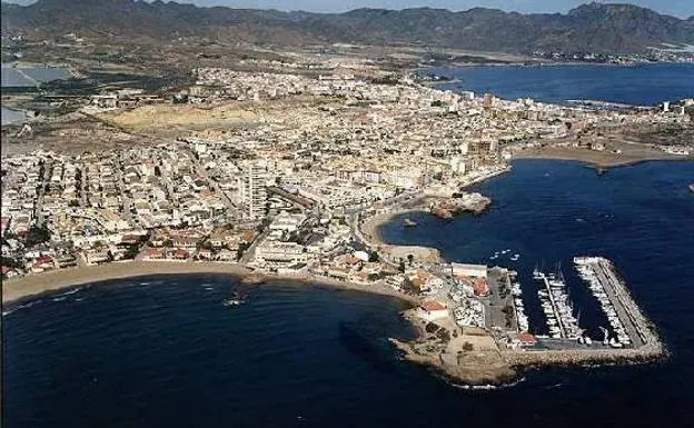 Panorámica del Puerto de Mazarrón. 