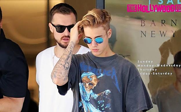 Justin Bieber y Rich Wilkerson.