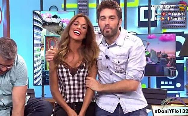 Lara Álvarez y Dani Martínez tienen un tenso reencuentro en 'Dani&Flo'