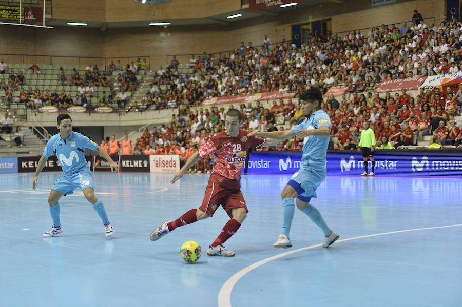 Después de aguantar el tipo durante 35 minutos, el conjunto charcutero encaja tres goles en los últimos instantes y pierde casi todas sus aspiraciones a conquistar la Supercopa de España
