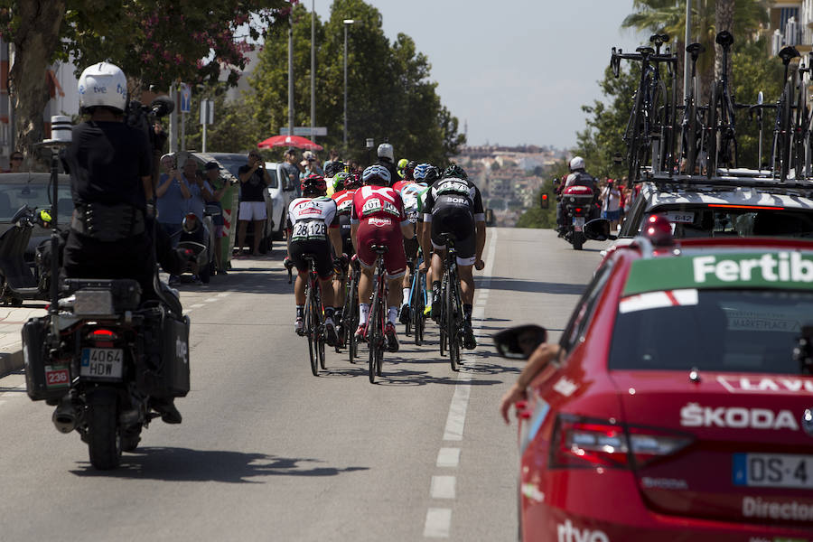 Desde dentro del pelotón la Vuelta Ciclista a España se puede ver desde una perspectiva diferente. 