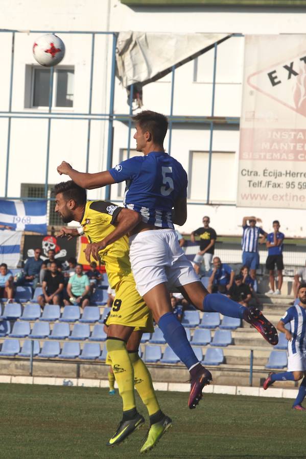 El Lorca Deportiva no reacciona. Los hombres de Palomeque poco pudieron hacer ante un Écija que fue mejor. Los goles de Canillas y Manu Reina no encontraron respuesta en un equipo al que le faltó puntería.