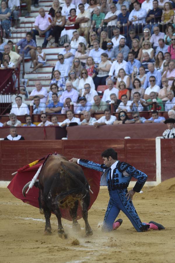 El diestro sale por la puerta grande de La Condomina en la segunda corrida de la Feria Taurina de Murcia